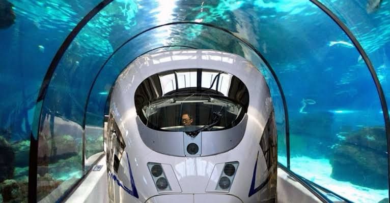 Dubai To Mumbai underwater train